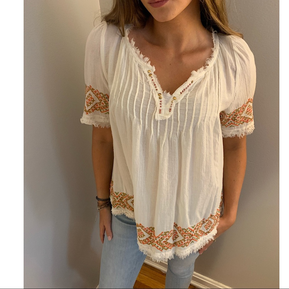 Velvet by Graham & Spencer Boho Blouse